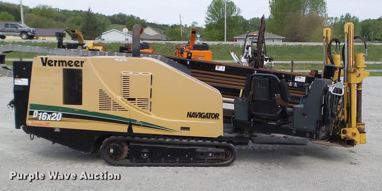 image for item FM9332 2011 Vermeer D16X20 Series II directional boring unit