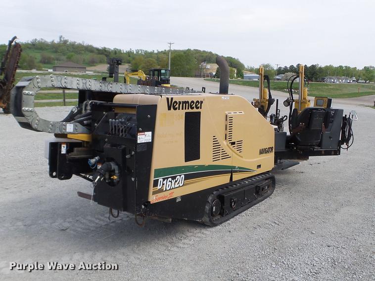 image for item FM9332 2011 Vermeer D16X20 Series II directional boring unit