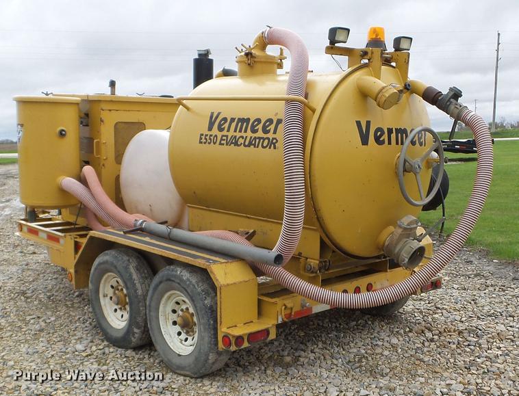 image for item FM9343 2000 Vermeer E550 Evacuator vacuum excavator
