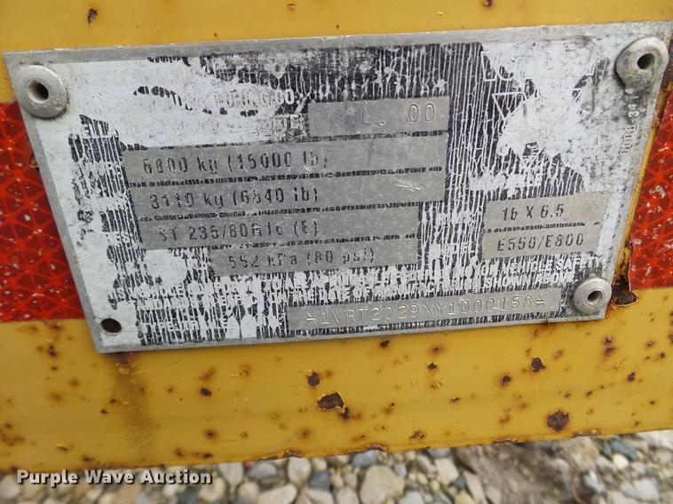 image for item FM9343 2000 Vermeer E550 Evacuator vacuum excavator