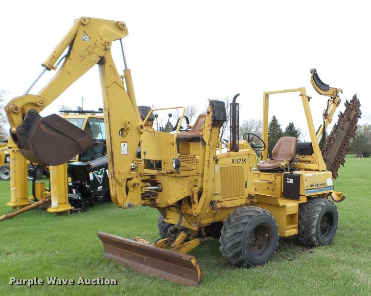 image for item FM9344 1996 Vermeer V5750 trencher