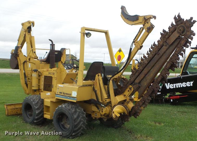 image for item FM9344 1996 Vermeer V5750 trencher