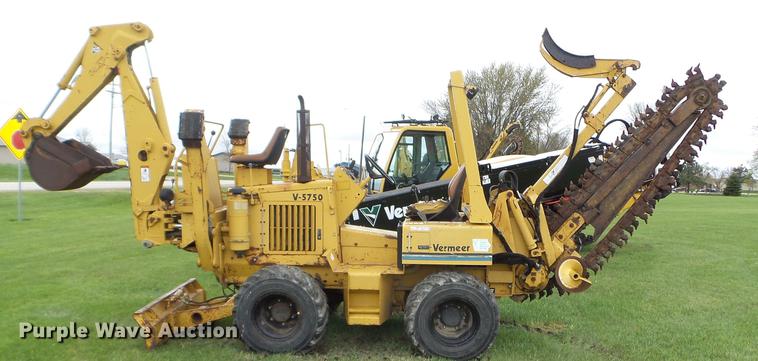 image for item FM9344 1996 Vermeer V5750 trencher