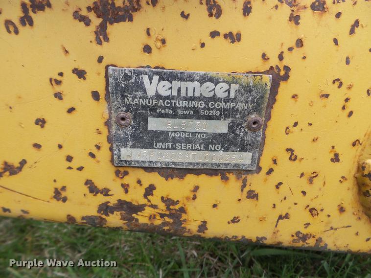 image for item FM9344 1996 Vermeer V5750 trencher
