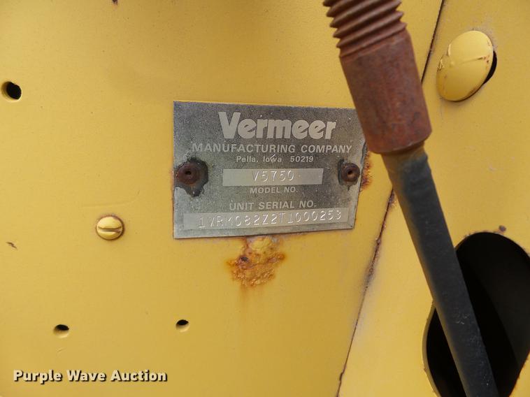 image for item FM9344 1996 Vermeer V5750 trencher