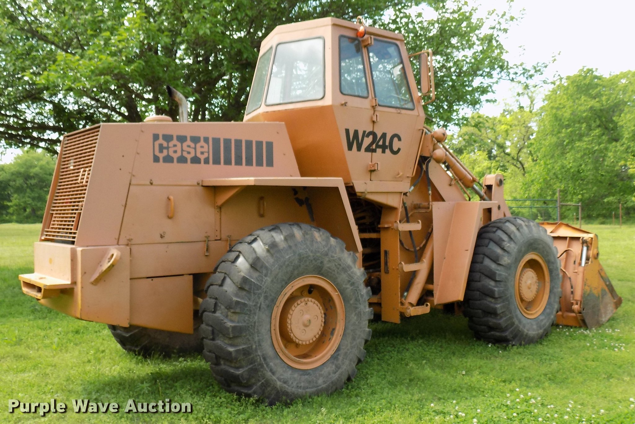 1984 Case W24C wheel loader in Yale, OK Item DB9681 sold Purple Wave