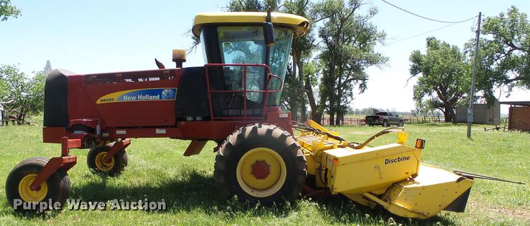 image for item DC5179 2008 New Holland H8080 windrower