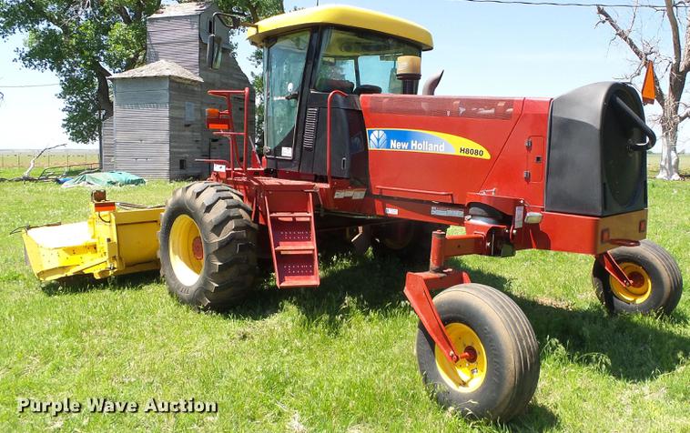 image for item DC5179 2008 New Holland H8080 windrower