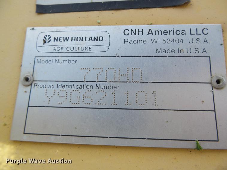 image for item DC5181 2010 New Holland H8080 windrower