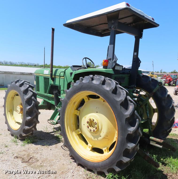 image for item DE3518 1993 John Deere 6300 MFWD tractor