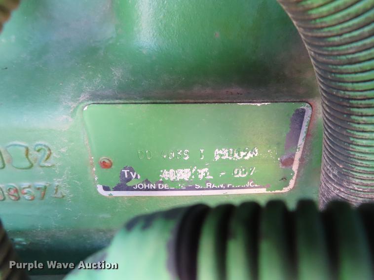 image for item DE3518 1993 John Deere 6300 MFWD tractor