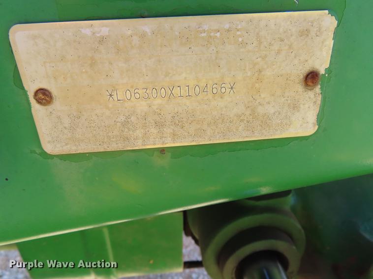 image for item DE3518 1993 John Deere 6300 MFWD tractor