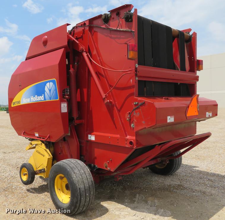 image for item DE8054 2008 New Holland BR7090 round baler