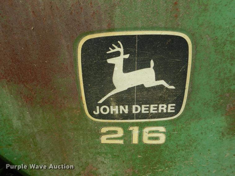 image for item DE8385 John Deere 216 platform head