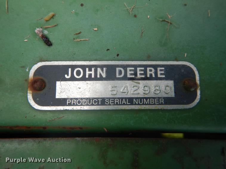 image for item DE8385 John Deere 216 platform head