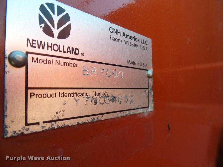 image for item DF7293 2008 New Holland BR7090 round baler