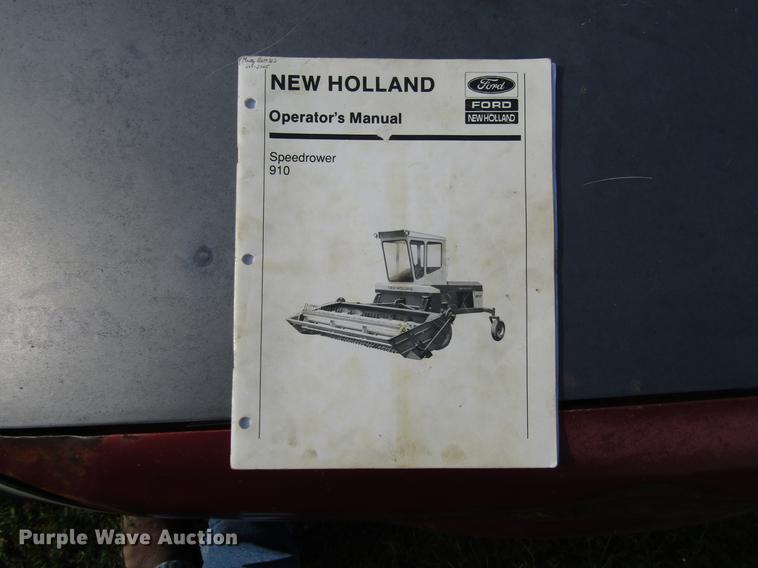 image for item DF8055 New Holland 910 windrower