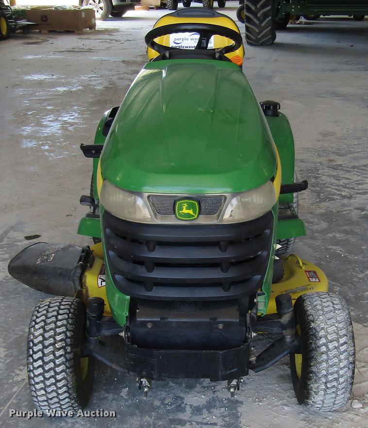 image for item DF8080 2007 John Deere X300 lawn mower