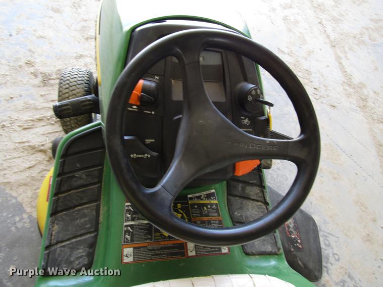 image for item DF8080 2007 John Deere X300 lawn mower