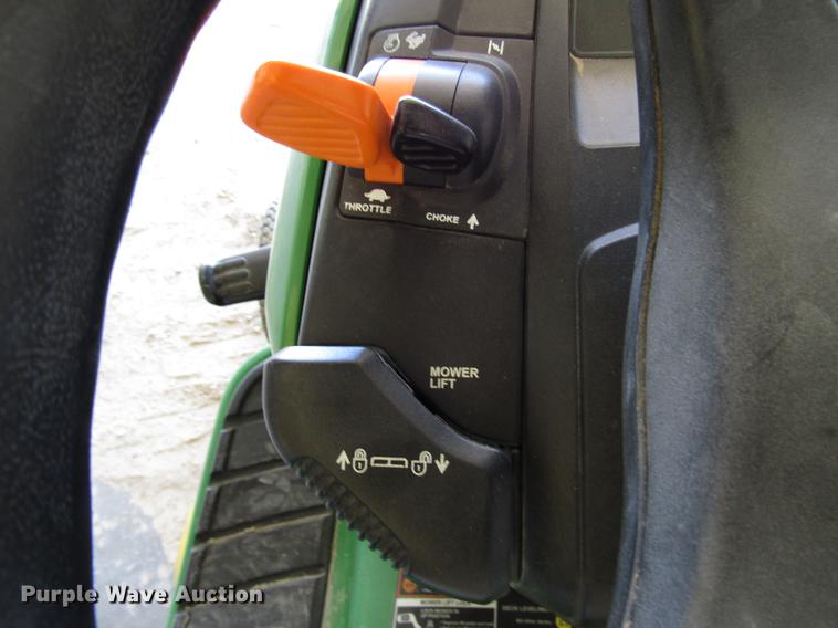 image for item DF8080 2007 John Deere X300 lawn mower