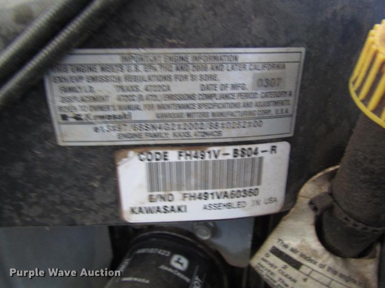 image for item DF8080 2007 John Deere X300 lawn mower