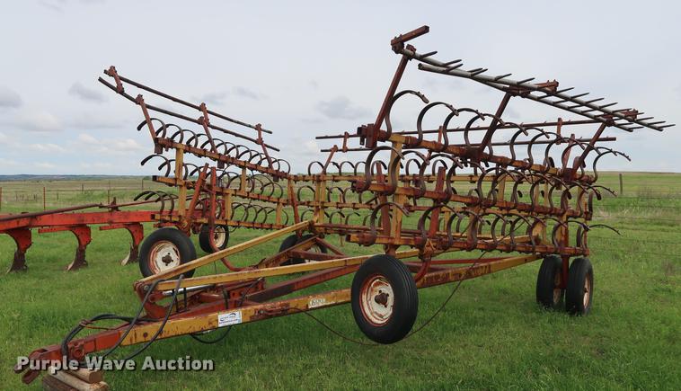 image for item DG3449 Kent 336 hydra-cultivator spring tooth harrow