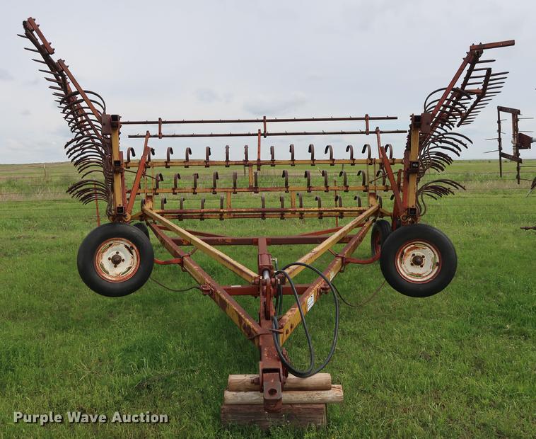 image for item DG3449 Kent 336 hydra-cultivator spring tooth harrow