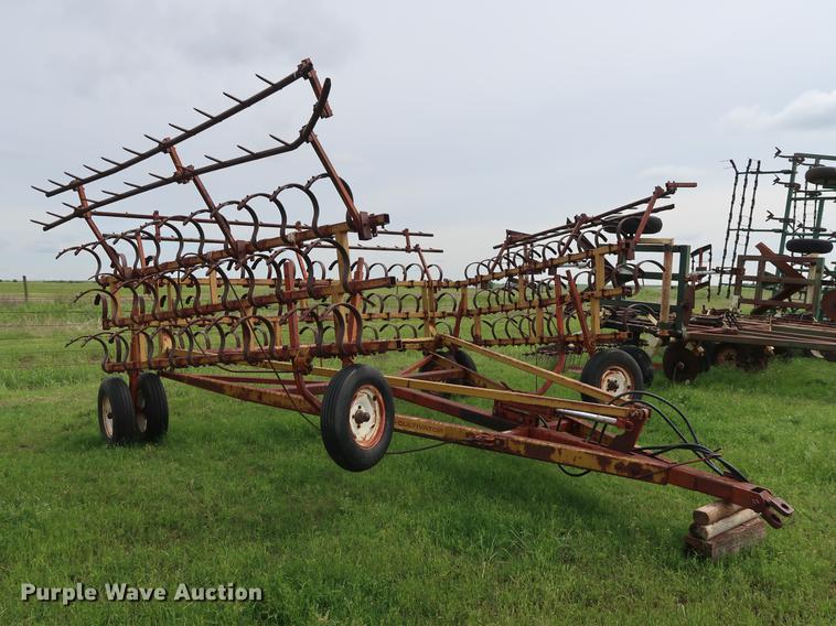 image for item DG3449 Kent 336 hydra-cultivator spring tooth harrow