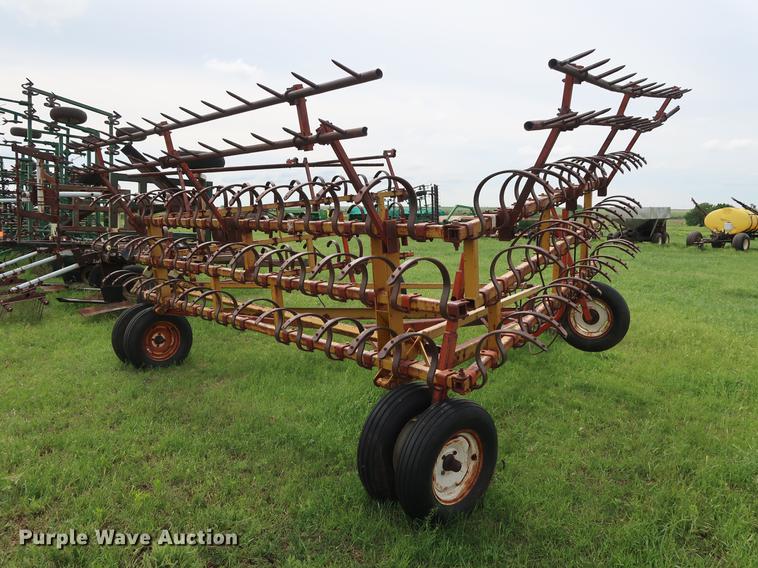 image for item DG3449 Kent 336 hydra-cultivator spring tooth harrow