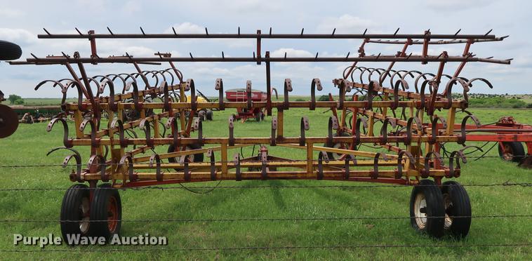 image for item DG3449 Kent 336 hydra-cultivator spring tooth harrow