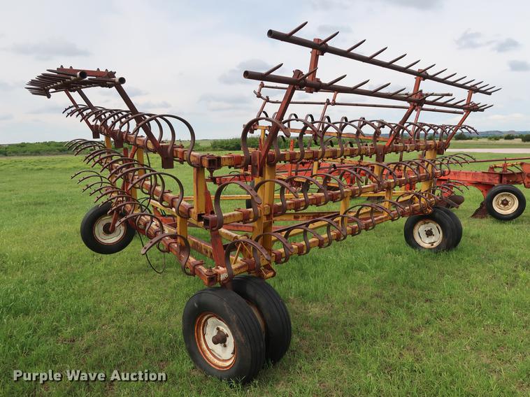 image for item DG3449 Kent 336 hydra-cultivator spring tooth harrow