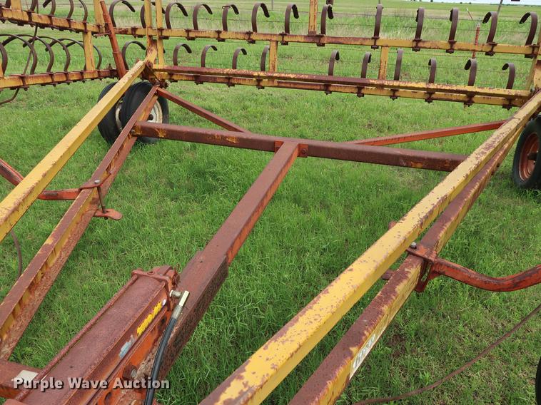 image for item DG3449 Kent 336 hydra-cultivator spring tooth harrow