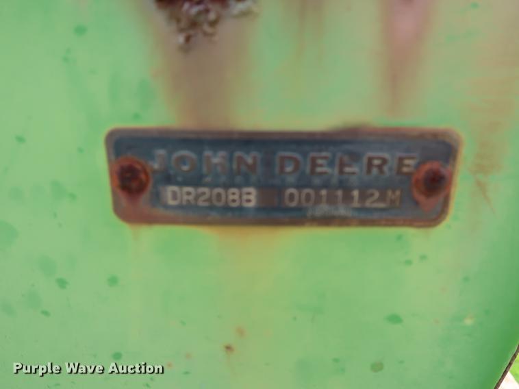 image for item DG3451 (2) John Deere 208 grain drills