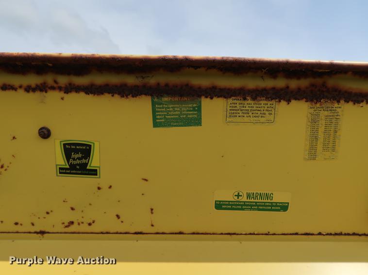 image for item DG3451 (2) John Deere 208 grain drills