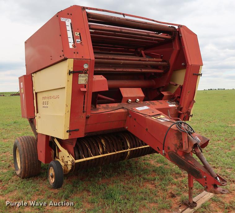 image for item DG3461 1985 New Holland 855 round baler
