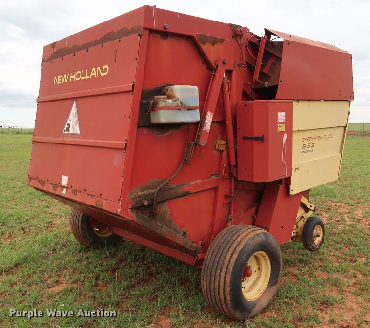 image for item DG3461 1985 New Holland 855 round baler