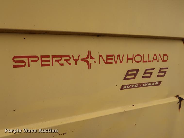 image for item DG3461 1985 New Holland 855 round baler