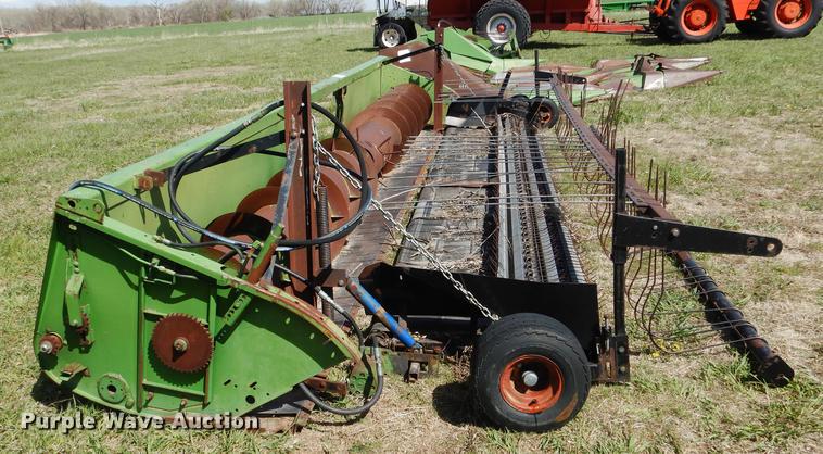 image for item DG5780 John Deere 222 head with Raki UD pickup head
