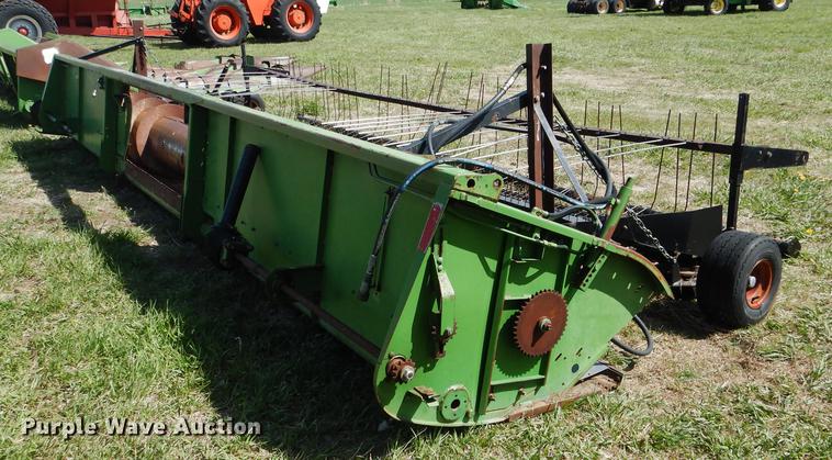 image for item DG5780 John Deere 222 head with Raki UD pickup head