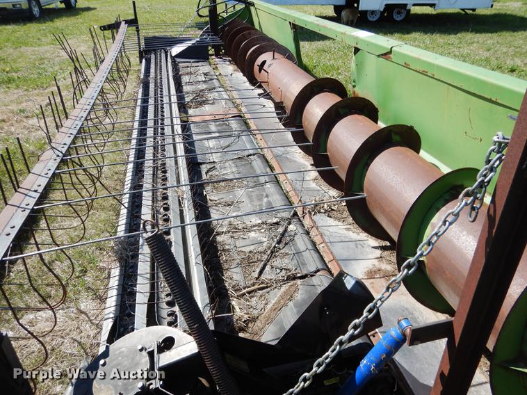 image for item DG5780 John Deere 222 head with Raki UD pickup head