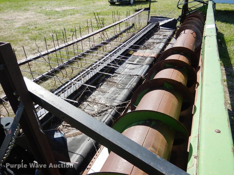 image for item DG5780 John Deere 222 head with Raki UD pickup head