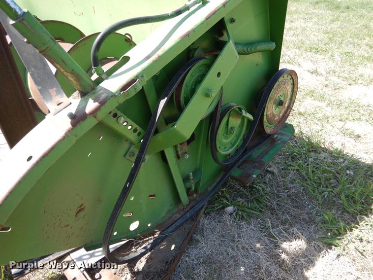 image for item DG5780 John Deere 222 head with Raki UD pickup head