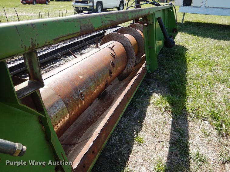 image for item DG5780 John Deere 222 head with Raki UD pickup head