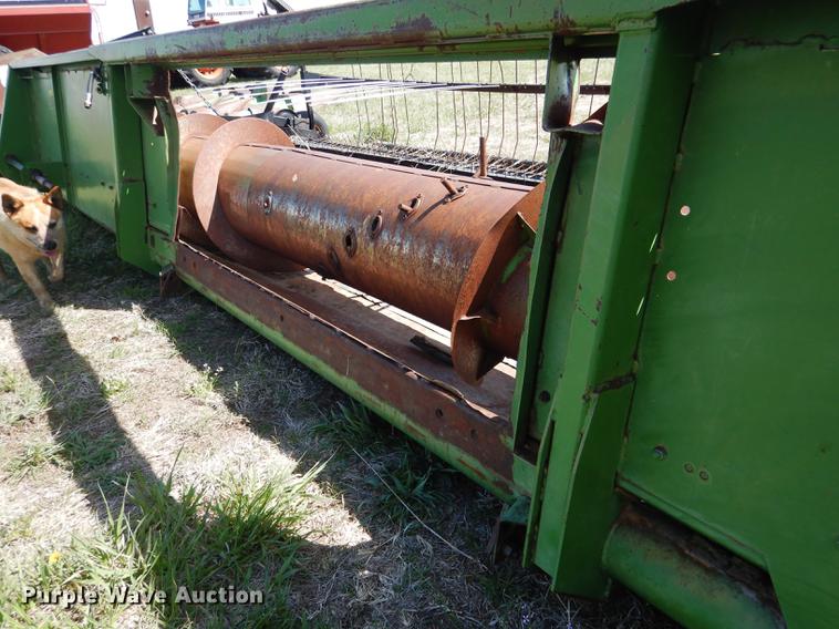 image for item DG5780 John Deere 222 head with Raki UD pickup head