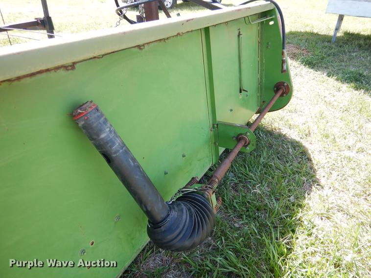 image for item DG5780 John Deere 222 head with Raki UD pickup head