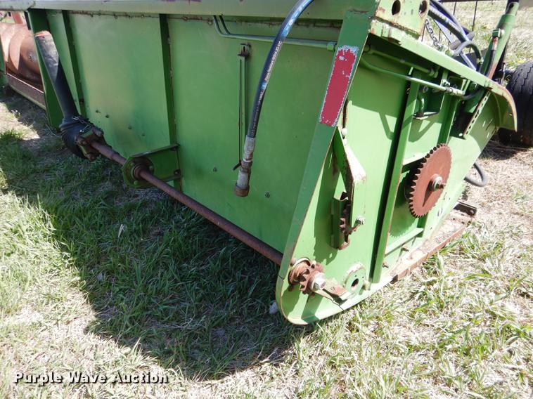 image for item DG5780 John Deere 222 head with Raki UD pickup head