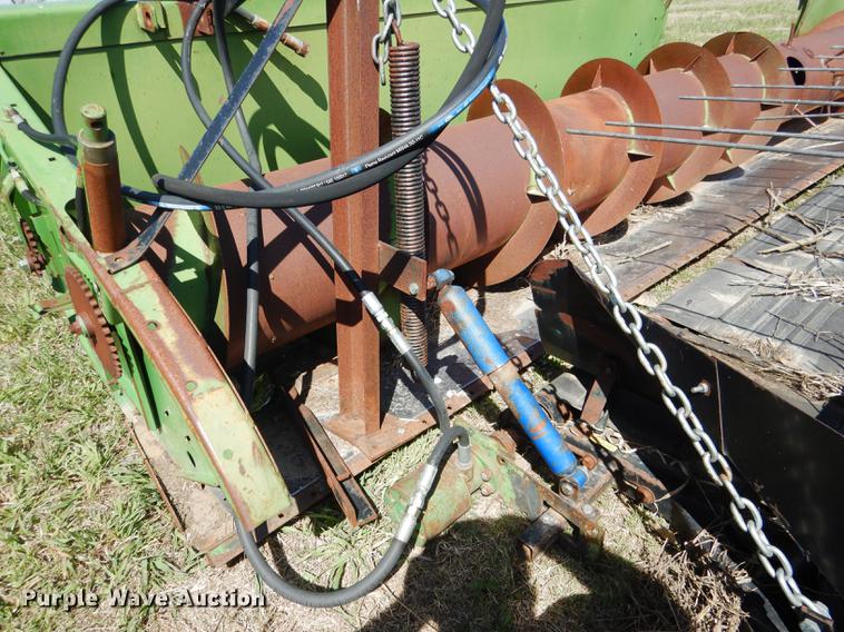 image for item DG5780 John Deere 222 head with Raki UD pickup head