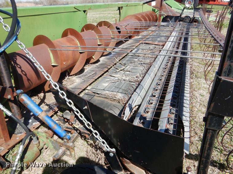 image for item DG5780 John Deere 222 head with Raki UD pickup head