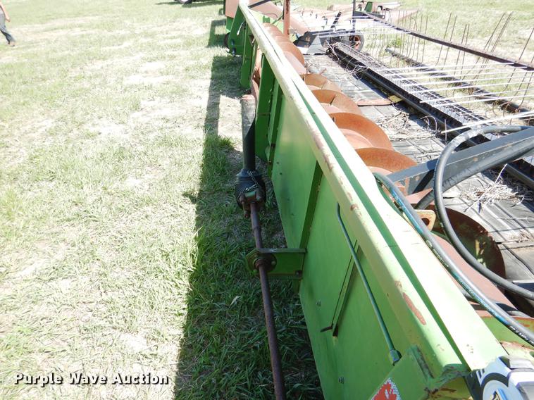 image for item DG5780 John Deere 222 head with Raki UD pickup head