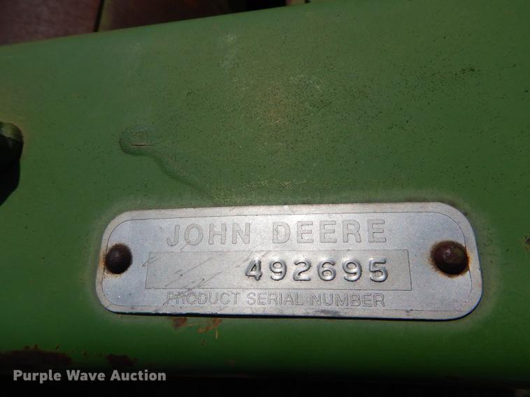image for item DG5780 John Deere 222 head with Raki UD pickup head